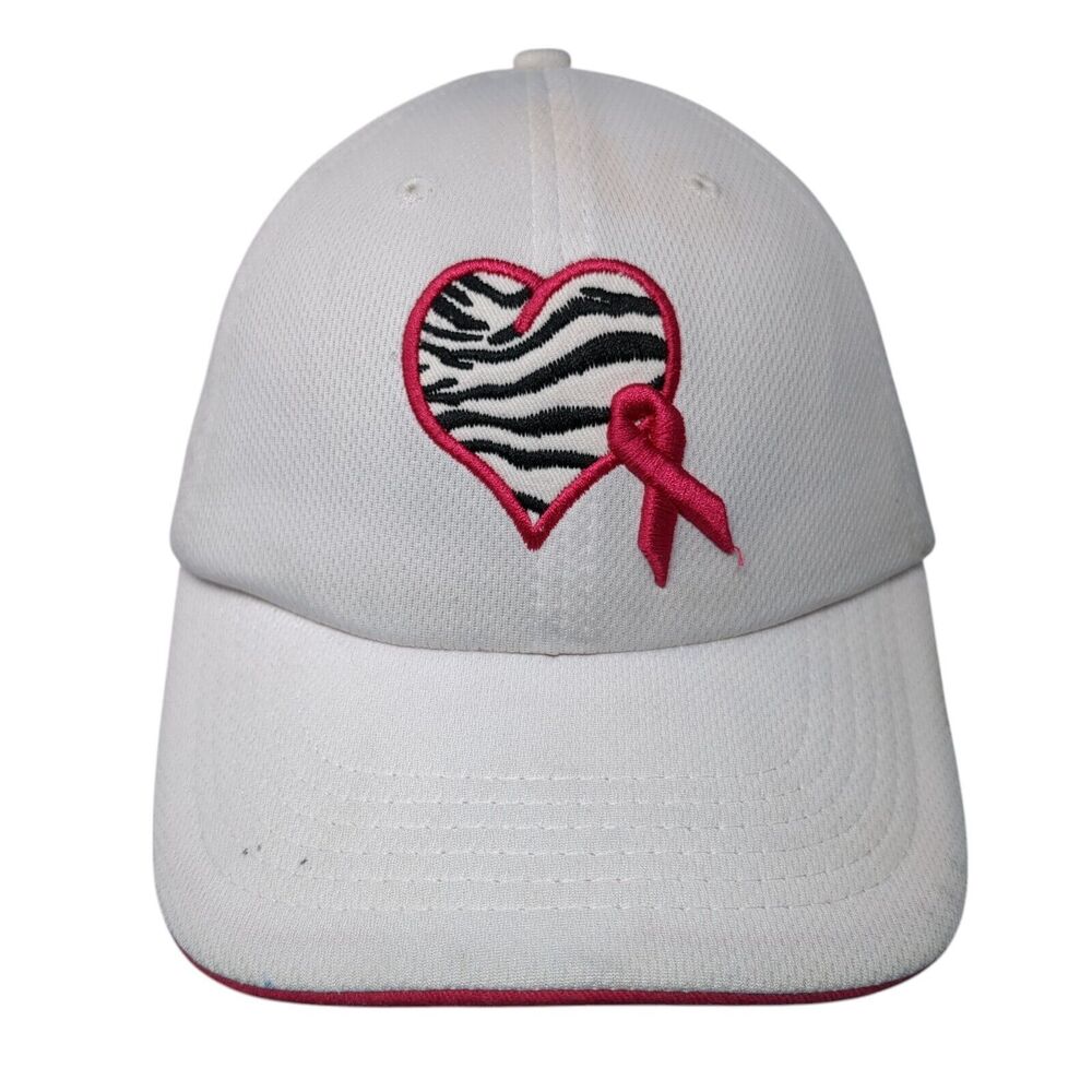 Classic Teaze Strapback Hat White One Size Adjustable Embroidered Walk N Faith